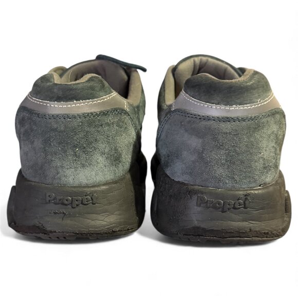 Propet Stability Walker M2034 Men's US 11.5 B Blue Suede Leather Walking Shoes - Picture 5 of 9